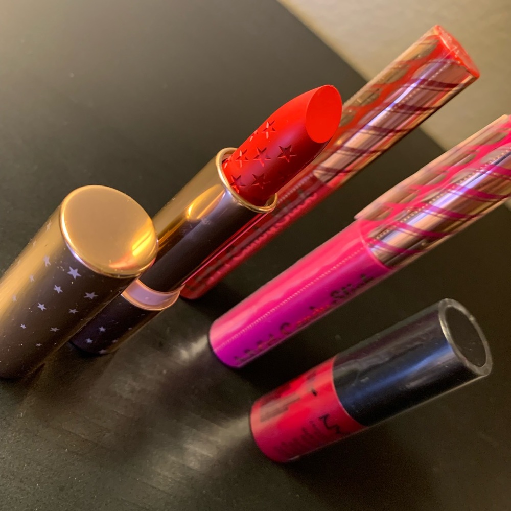 Red and Pink lip